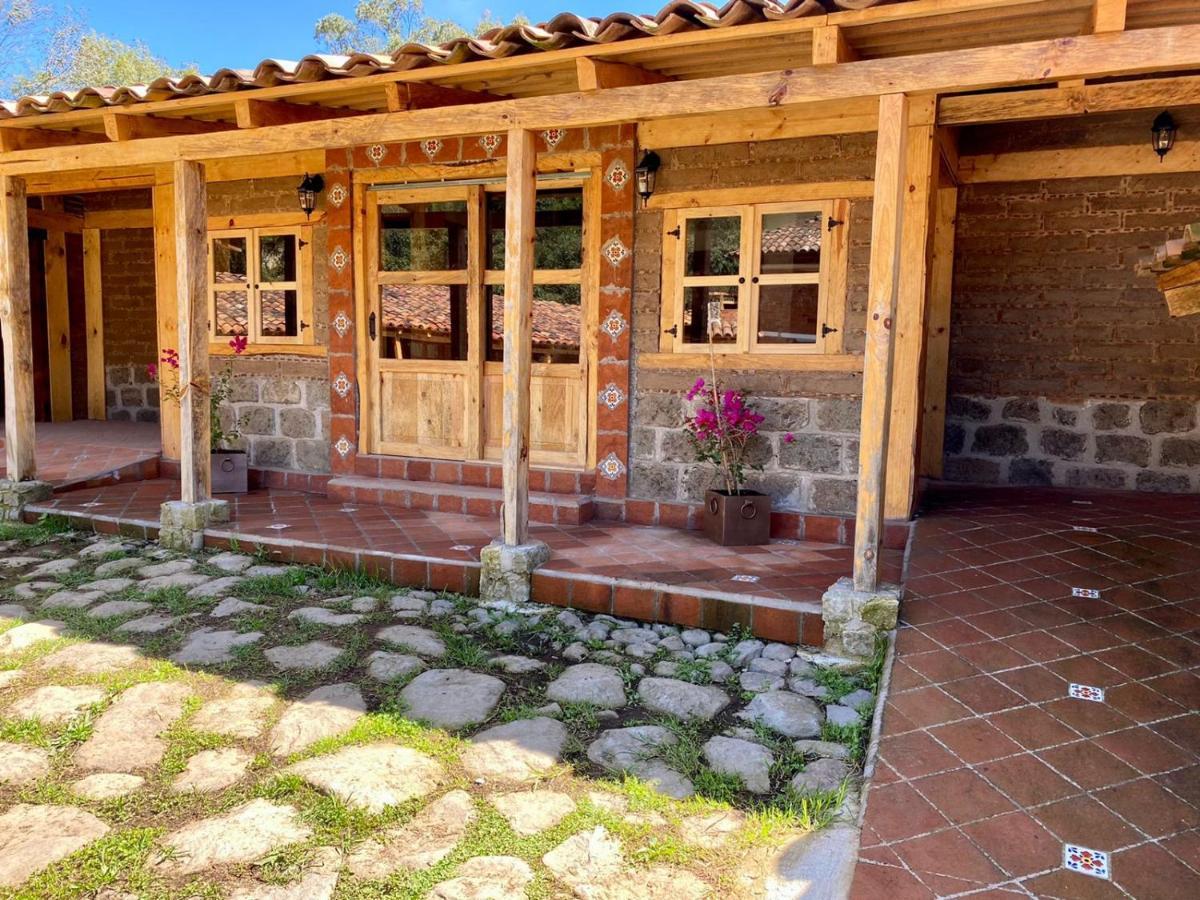Rancho Campestre Virgen Del Rio Otel Zacatlán Dış mekan fotoğraf