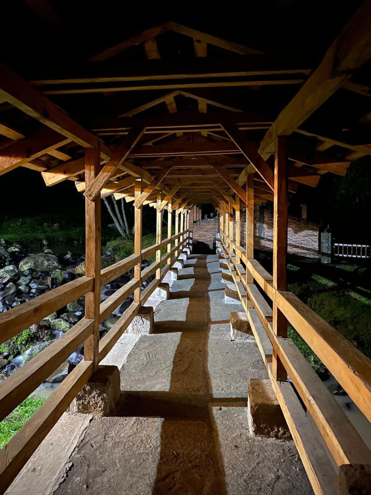 Rancho Campestre Virgen Del Rio Otel Zacatlán Dış mekan fotoğraf
