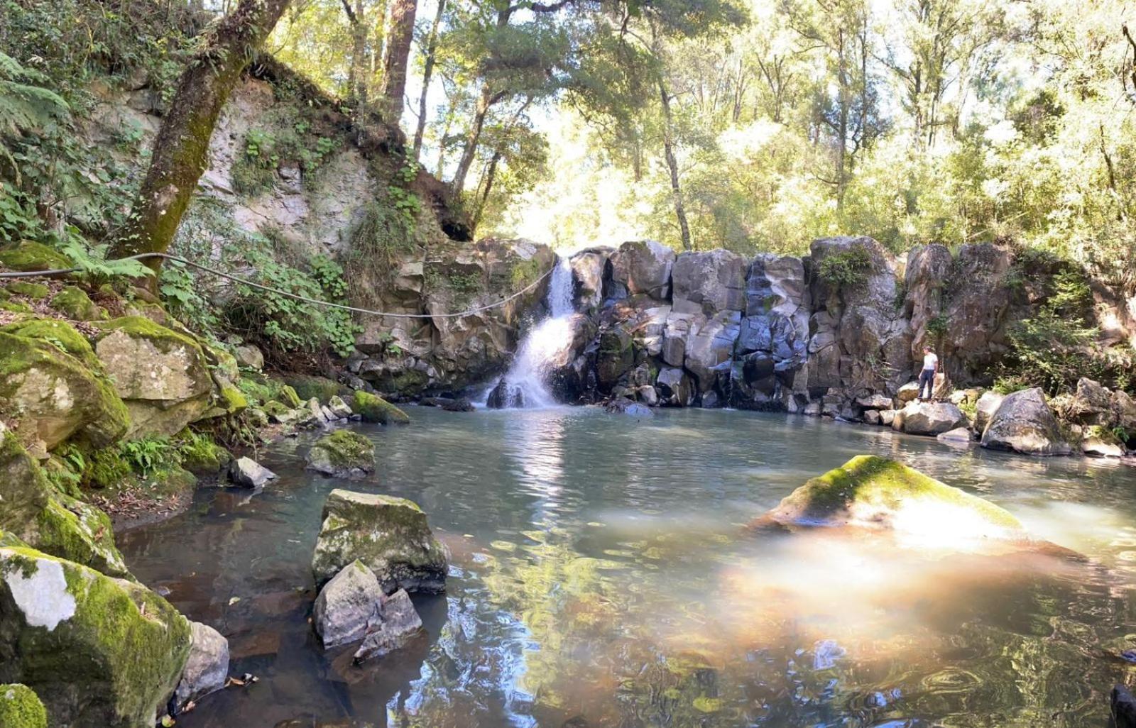 Rancho Campestre Virgen Del Rio Otel Zacatlán Dış mekan fotoğraf
