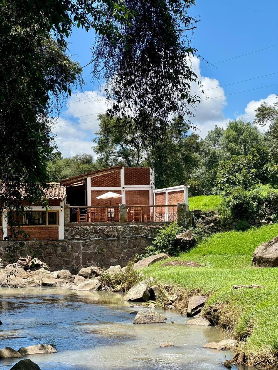 Rancho Campestre Virgen Del Rio Otel Zacatlán Dış mekan fotoğraf