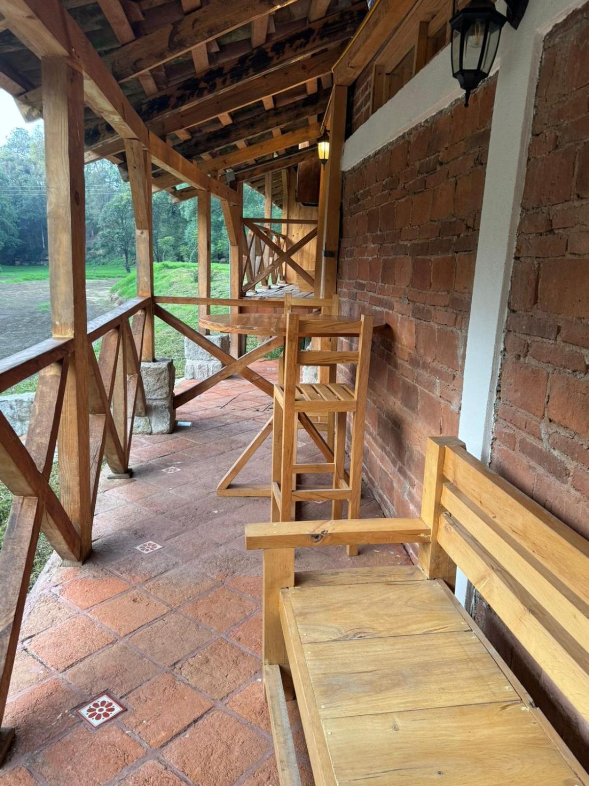 Rancho Campestre Virgen Del Rio Otel Zacatlán Dış mekan fotoğraf